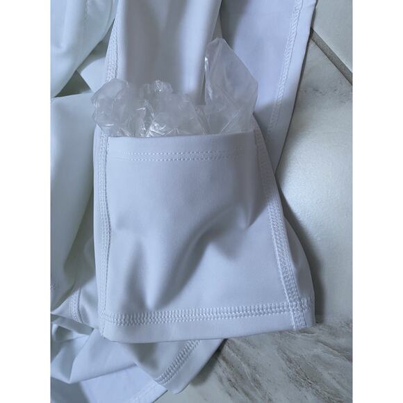 Lacoste Sport Skirt Wht Sz 8/40 NWT - Picture 9 of 10